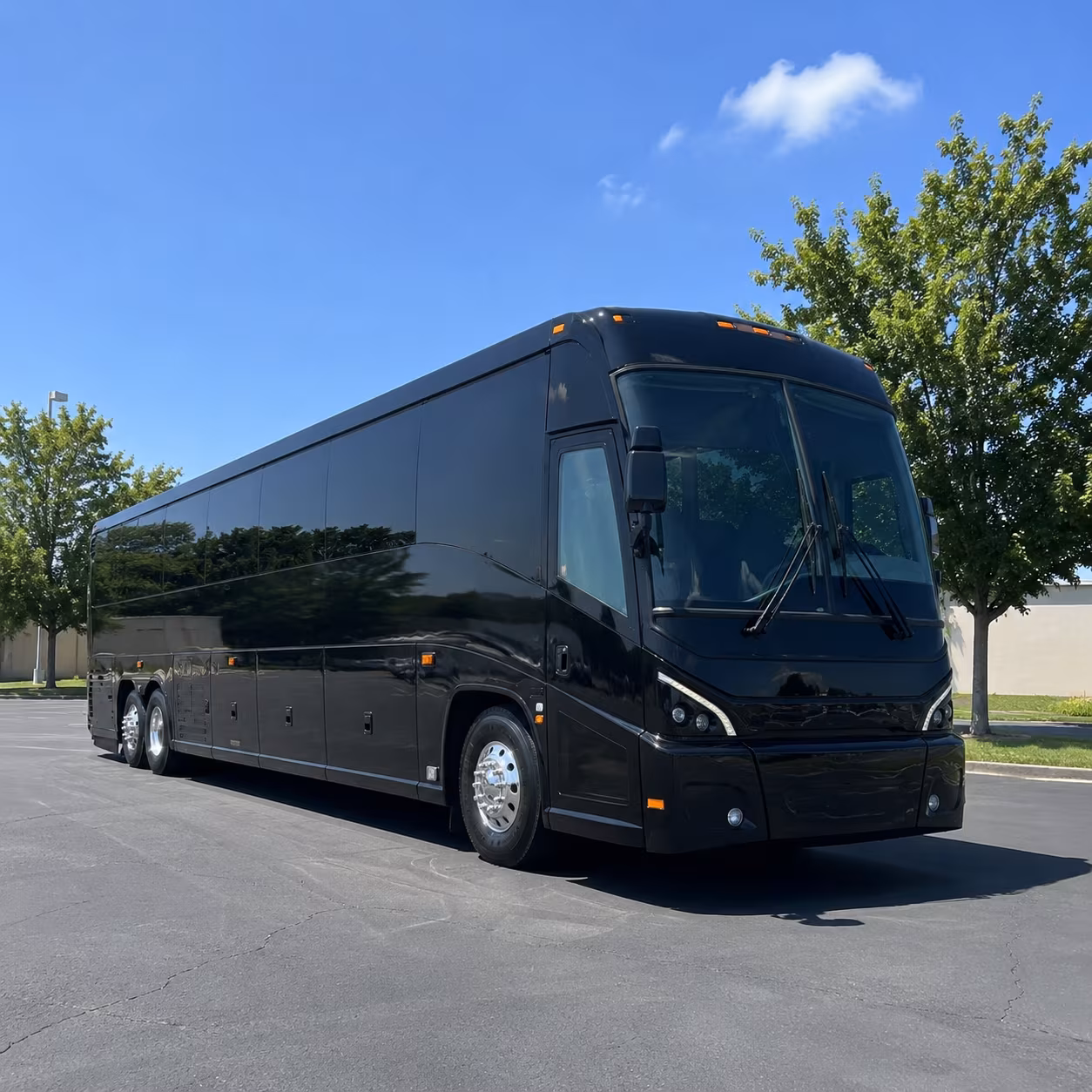 aurora charter bus rental fleet