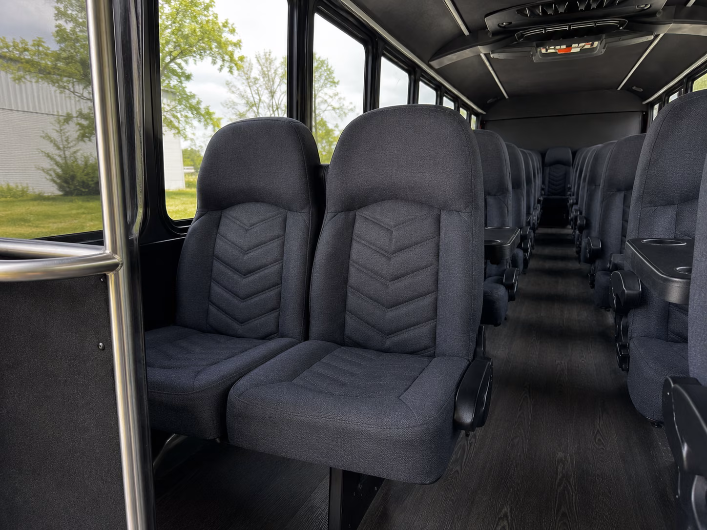 aurora employee transportation onboard seating