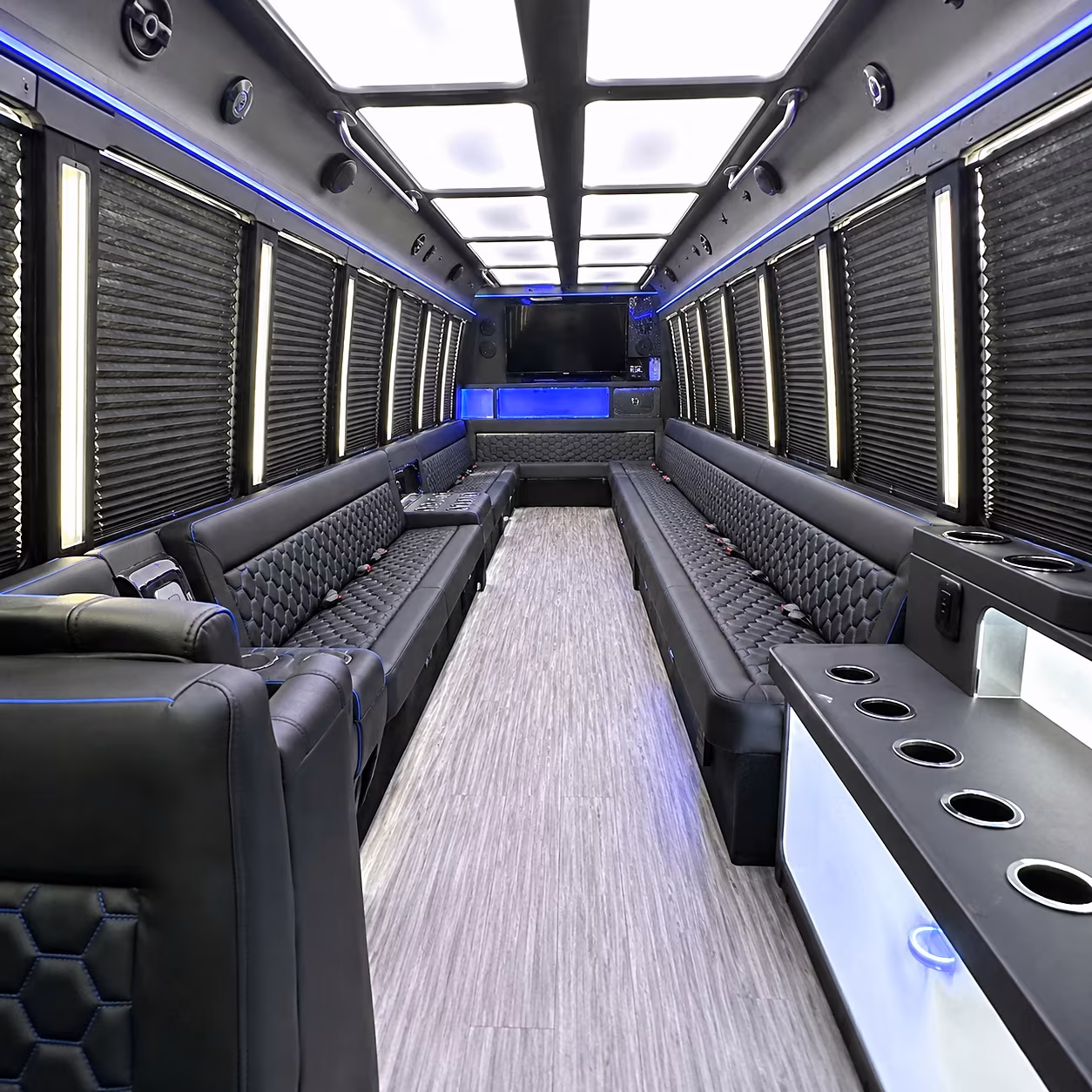 aurora party bus rentals inside